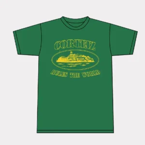 Corteiz 2019 OG Alcatraz T-shirt Herren Waldgrün