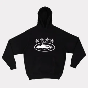 4Starz Alcatraz Corteiz Hoodie Schwarz