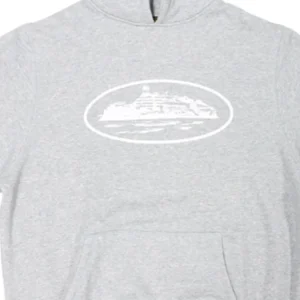 Alcatraz Corteiz Hoodie Grau