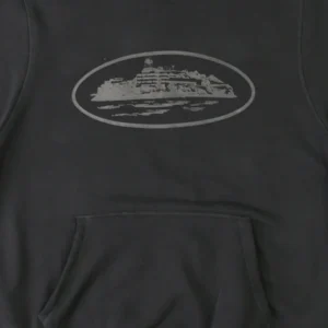 Alcatraz Corteiz Hoodie Schwarz