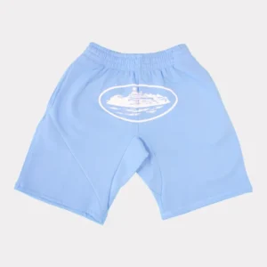 Corteiz Alcatraz Booty Shorts Babyblau