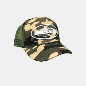 Corteiz Cap Alcatraz Trucker Hat Camo