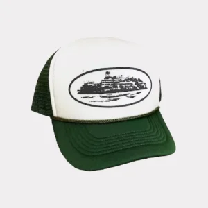 Corteiz Cap Alcatraz Trucker Hat Grün