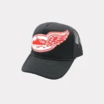 Corteiz Cap Alcatraz Wing Trucker Hat Schwarz/Rot/Weiß