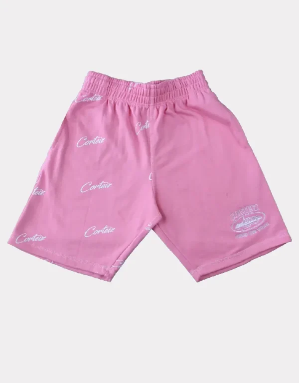 Corteiz Division ’20 Bermuda Shorts in Rosa