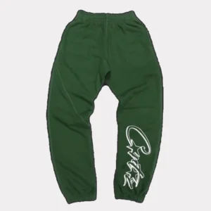 RTW Corteiz Hose Dropout Joggers Grün