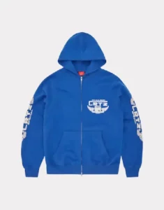 Corteiz Hoodie Gasolina doppeltem Reißverschluss