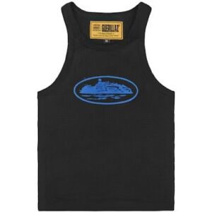 Corteiz Women’s Alcatraz Tank Top Black/Blue