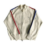 Corteiz zip-up knit fleece jacket