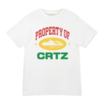 Corteiz Property Of Crtz Weißes T-Shirt