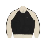 Knit Zip Up V2 [Black & Cream]