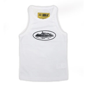 White Corteiz tank top